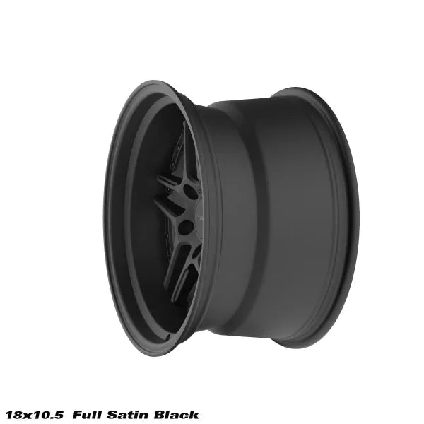 STROM DS-05 Full Satin Black (Black Rivets)