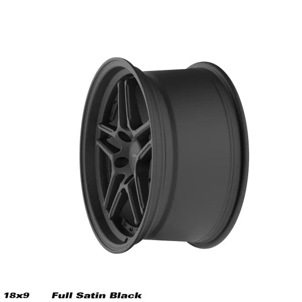 STROM DS-05 Full Satin Black (Black Rivets)