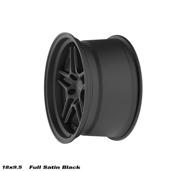 STROM DS-05 Full Satin Black (Black Rivets)