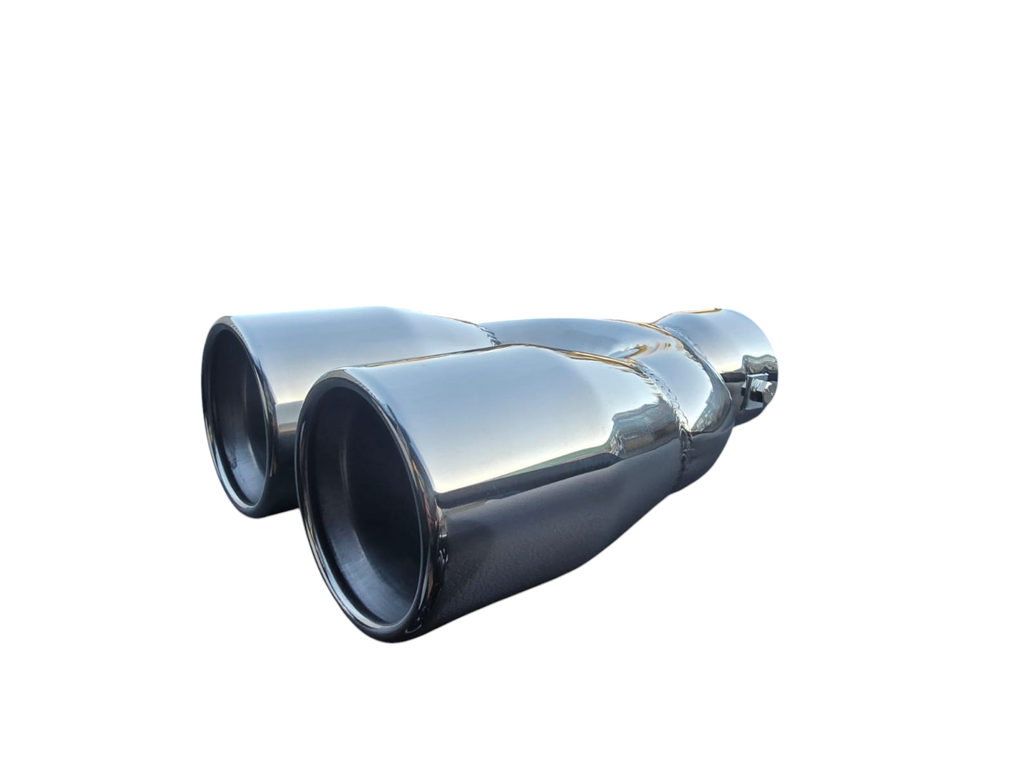 3" Twin Round Universal Exhaust Tip