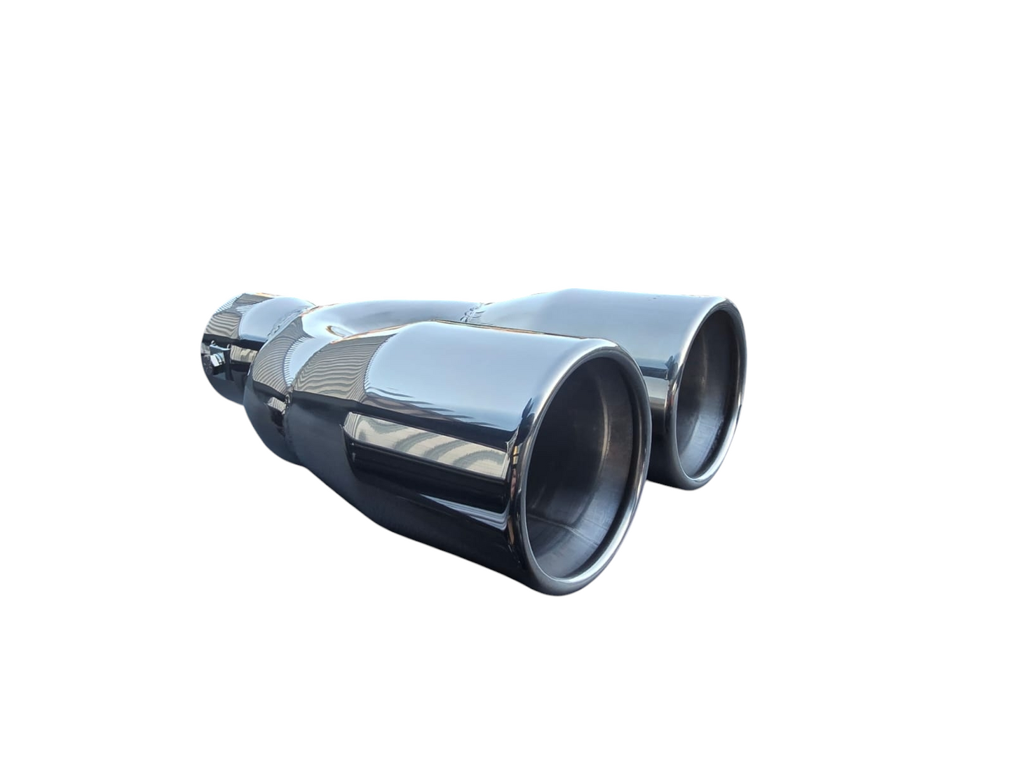 3" Twin Round Universal Exhaust Tip