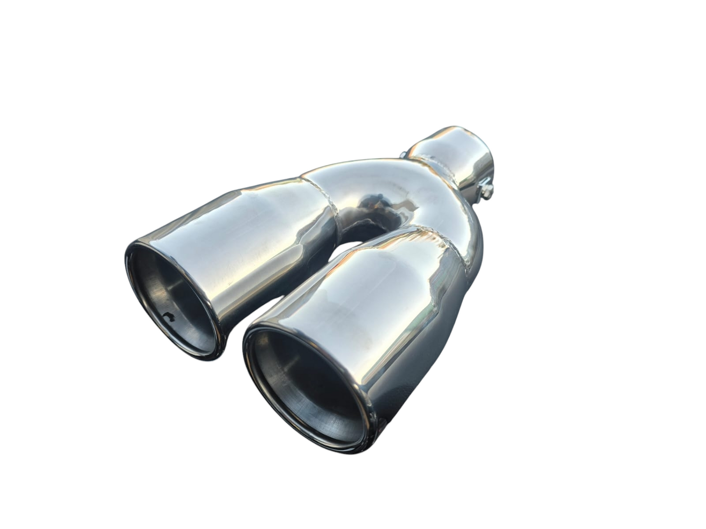 3" Twin Round Universal Exhaust Tip