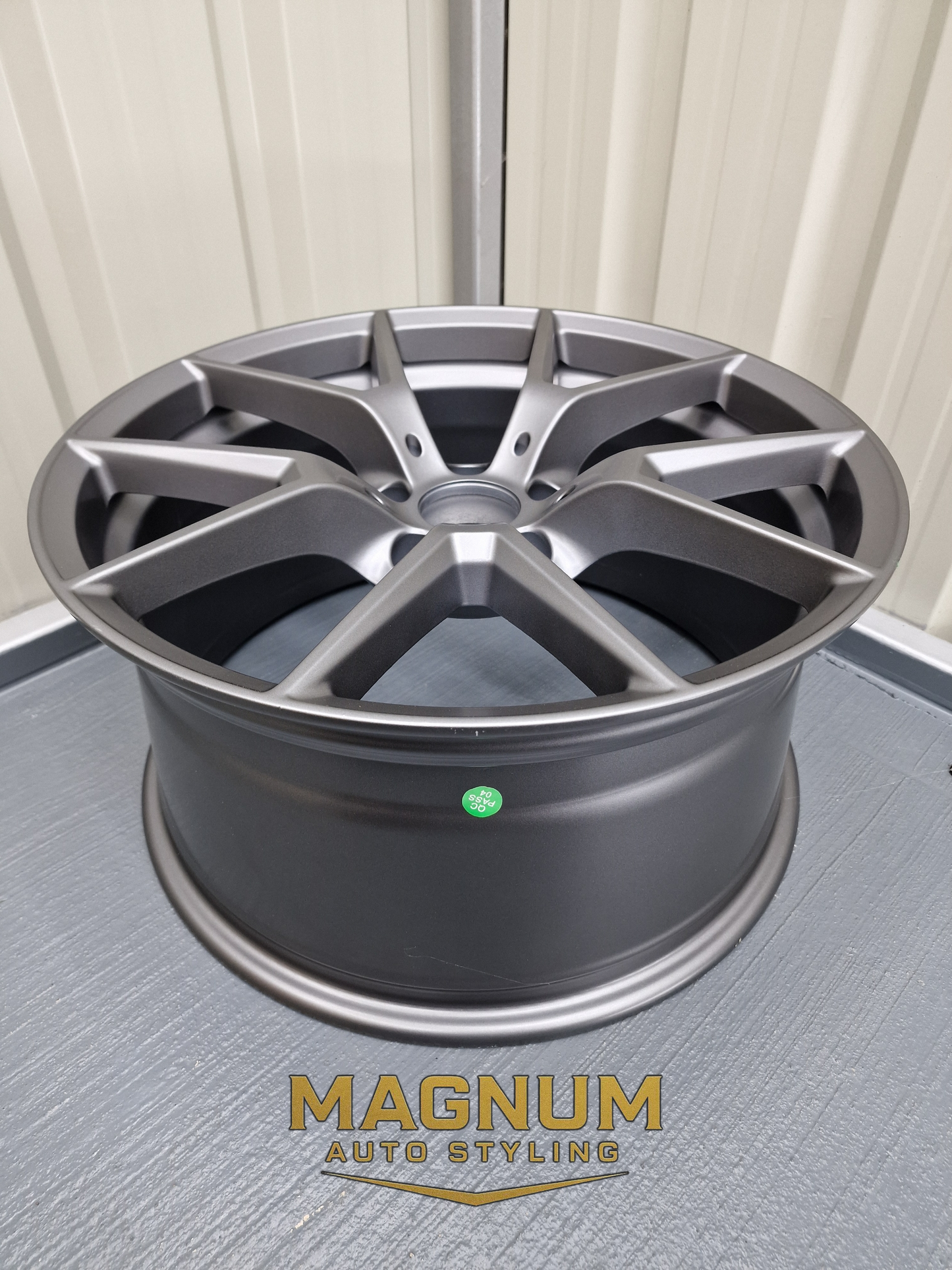 763M Style - Satin Gunmetal Grey