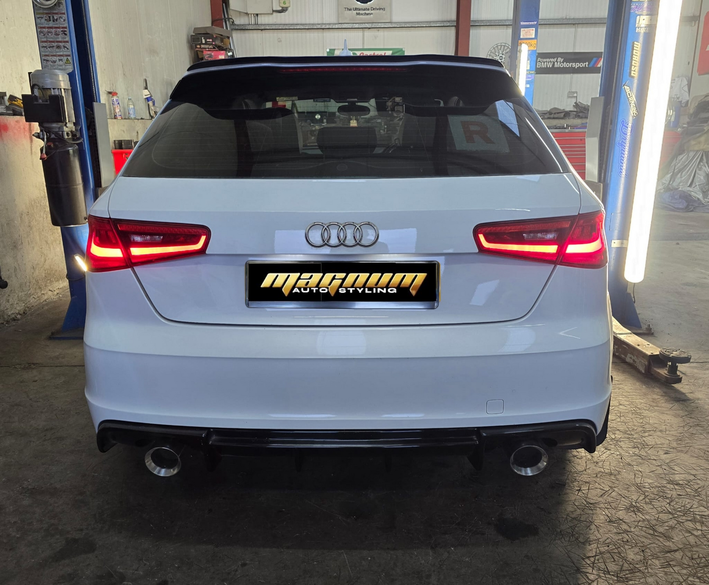 4" Round Slash Cut Universal Exhaust Tip
