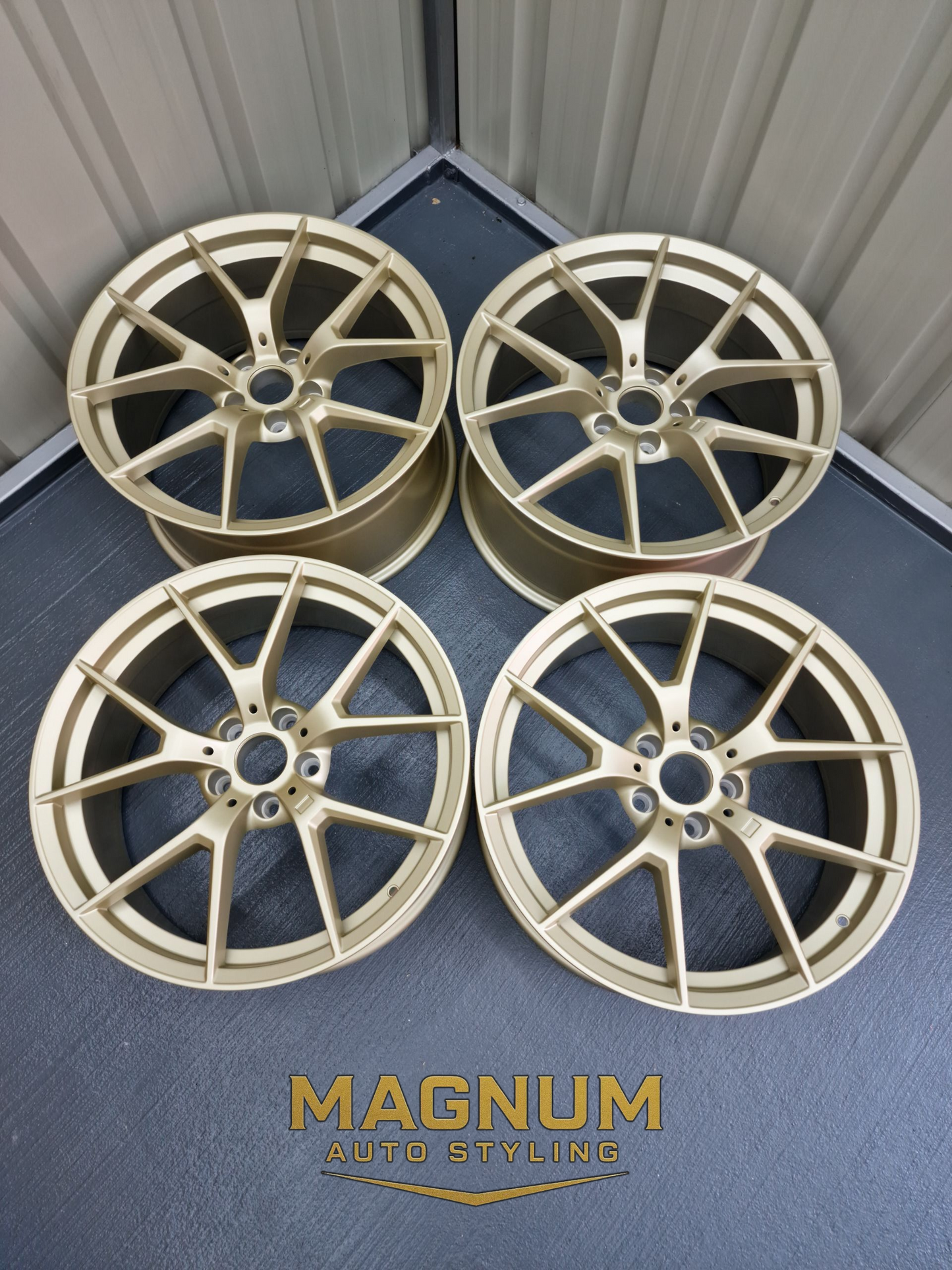 20" 763M Style - Satin Light Gold (Non M3/4 Fitment)