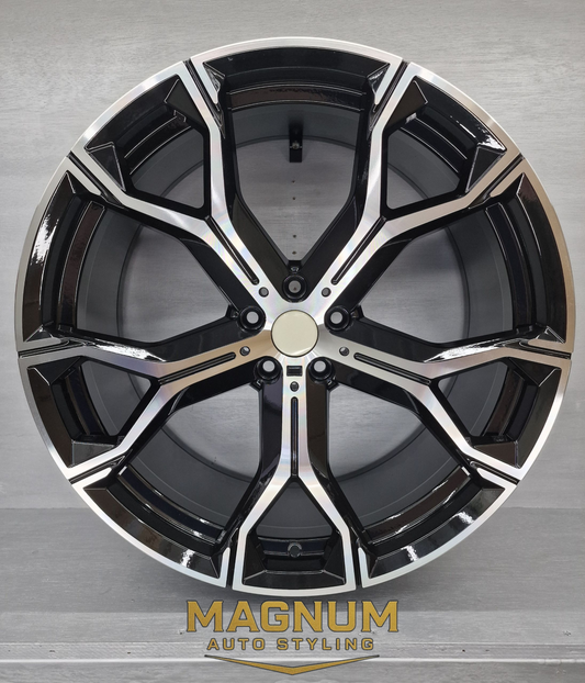 741M Style - Gloss Black Machined