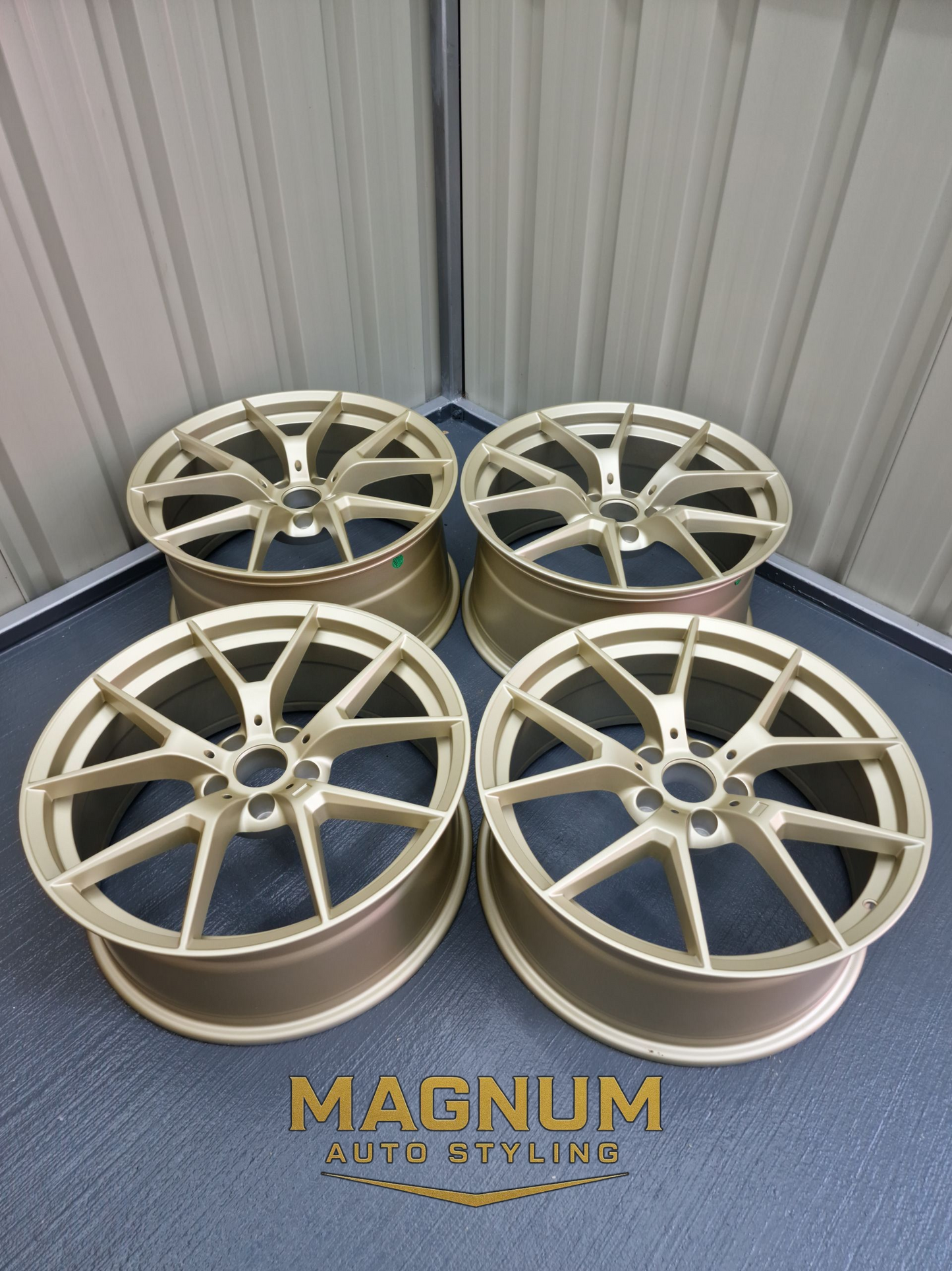 20" 763M Style - Satin Light Gold (Non M3/4 Fitment)