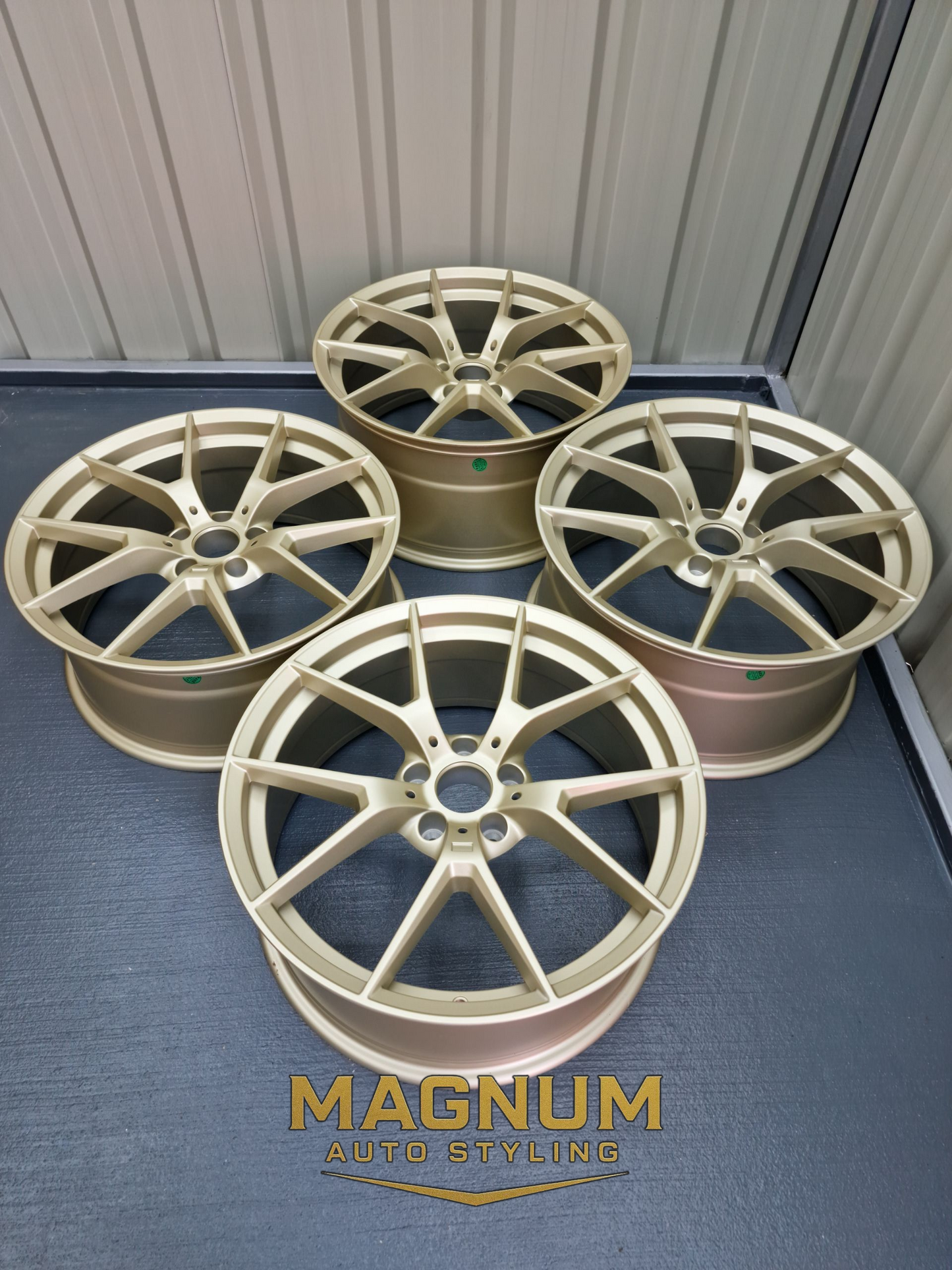 20" 763M Style - Satin Light Gold (Non M3/4 Fitment)
