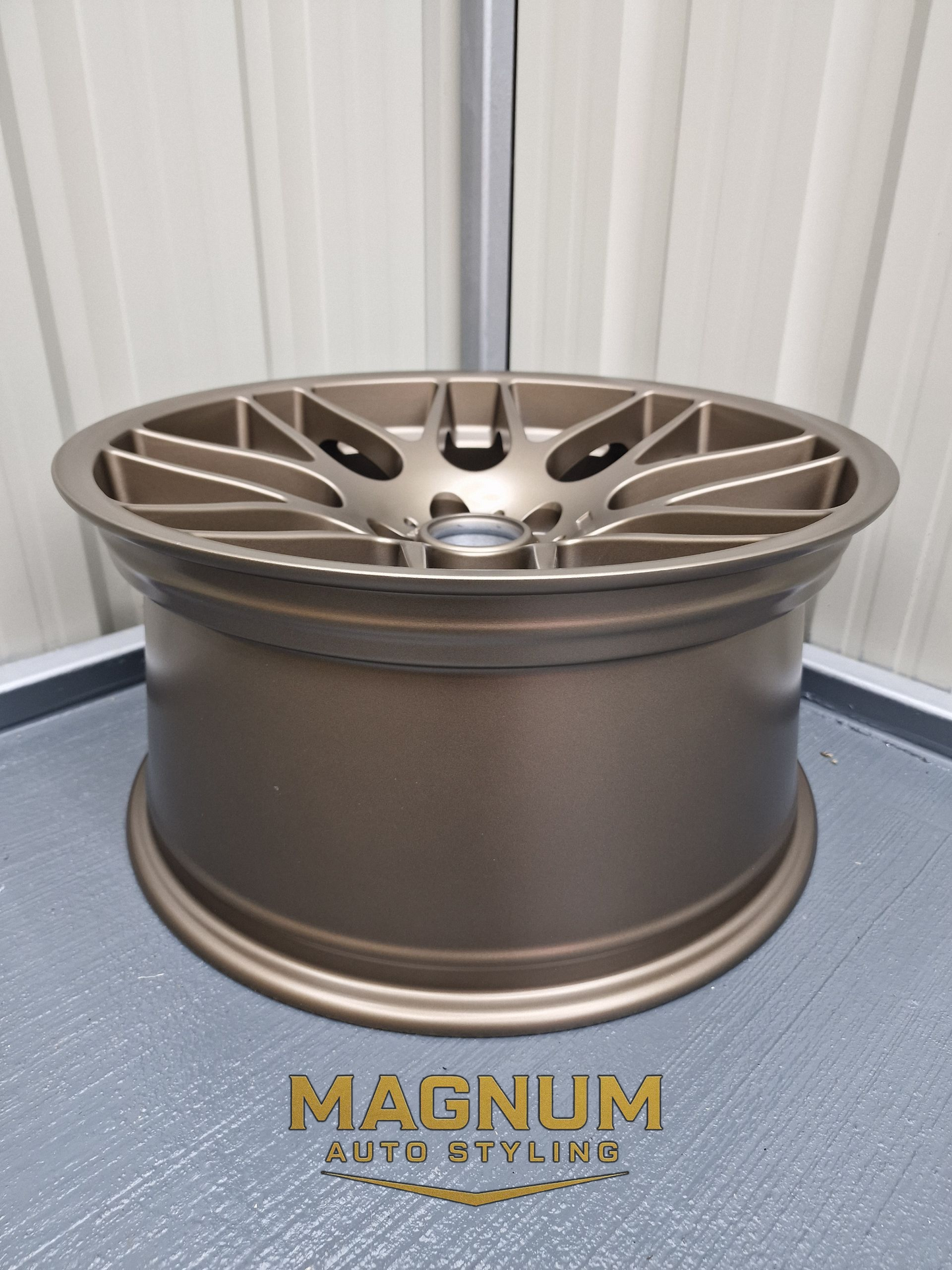 19" Staggered Deep Concave CSL Style - Satin Bronze