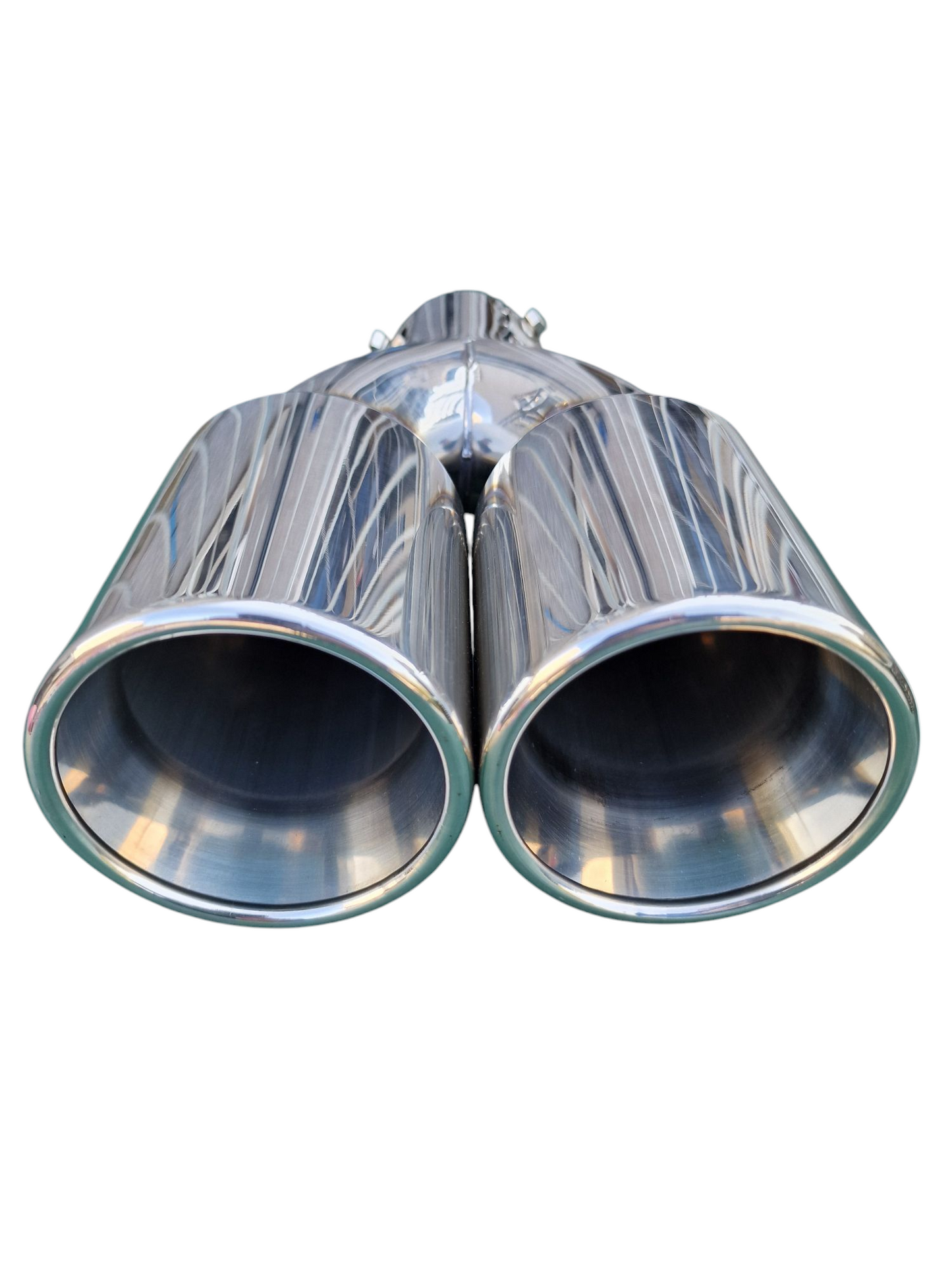 3.5" Twin Round Universal Exhaust Tip