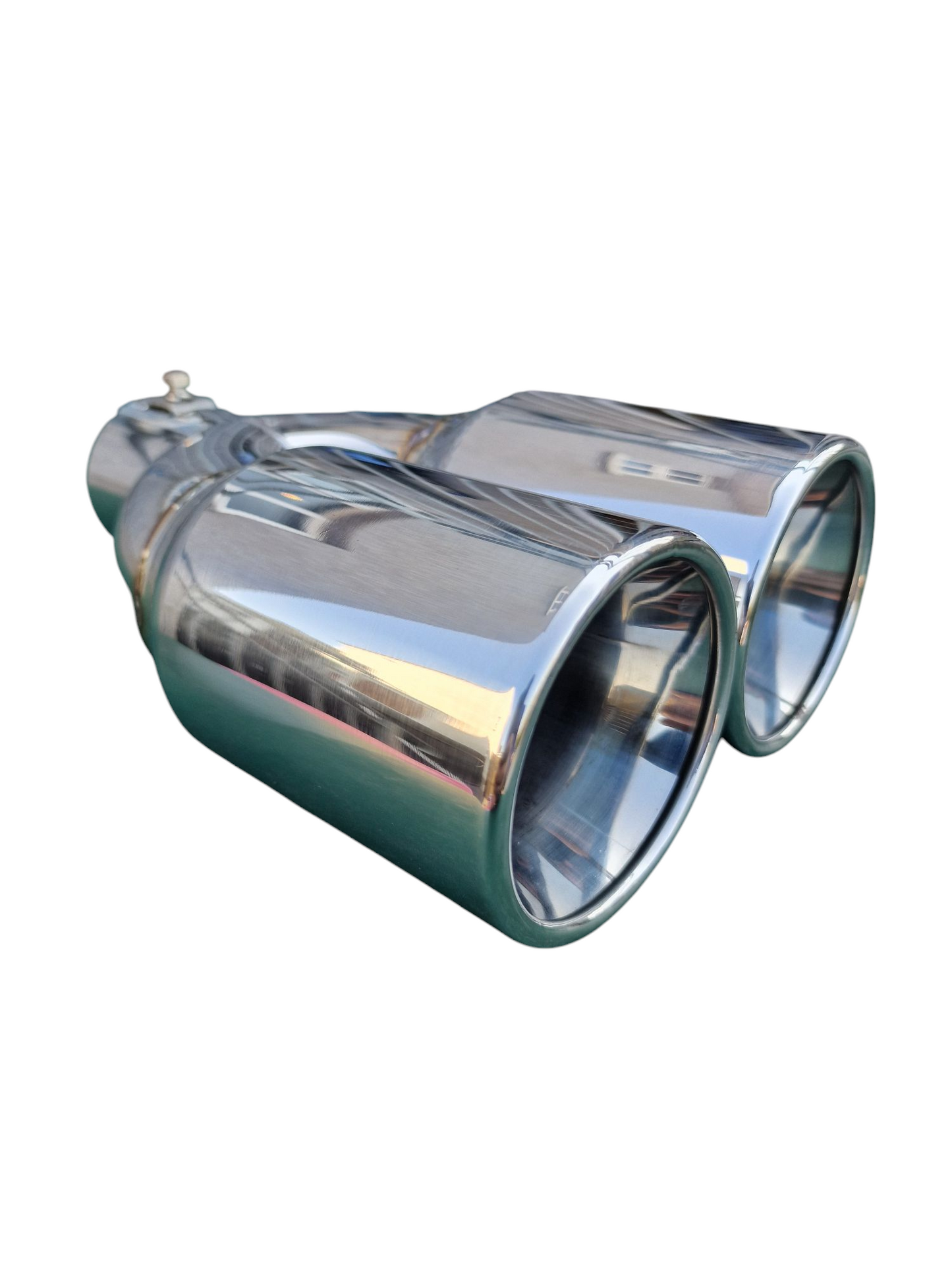 3.5" Twin Round Universal Exhaust Tip