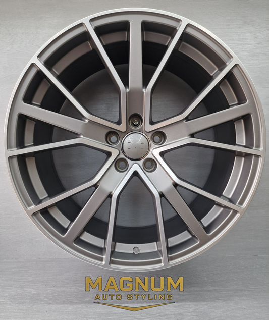 RS6 Performance Stye - Satin Gunmetal Machined