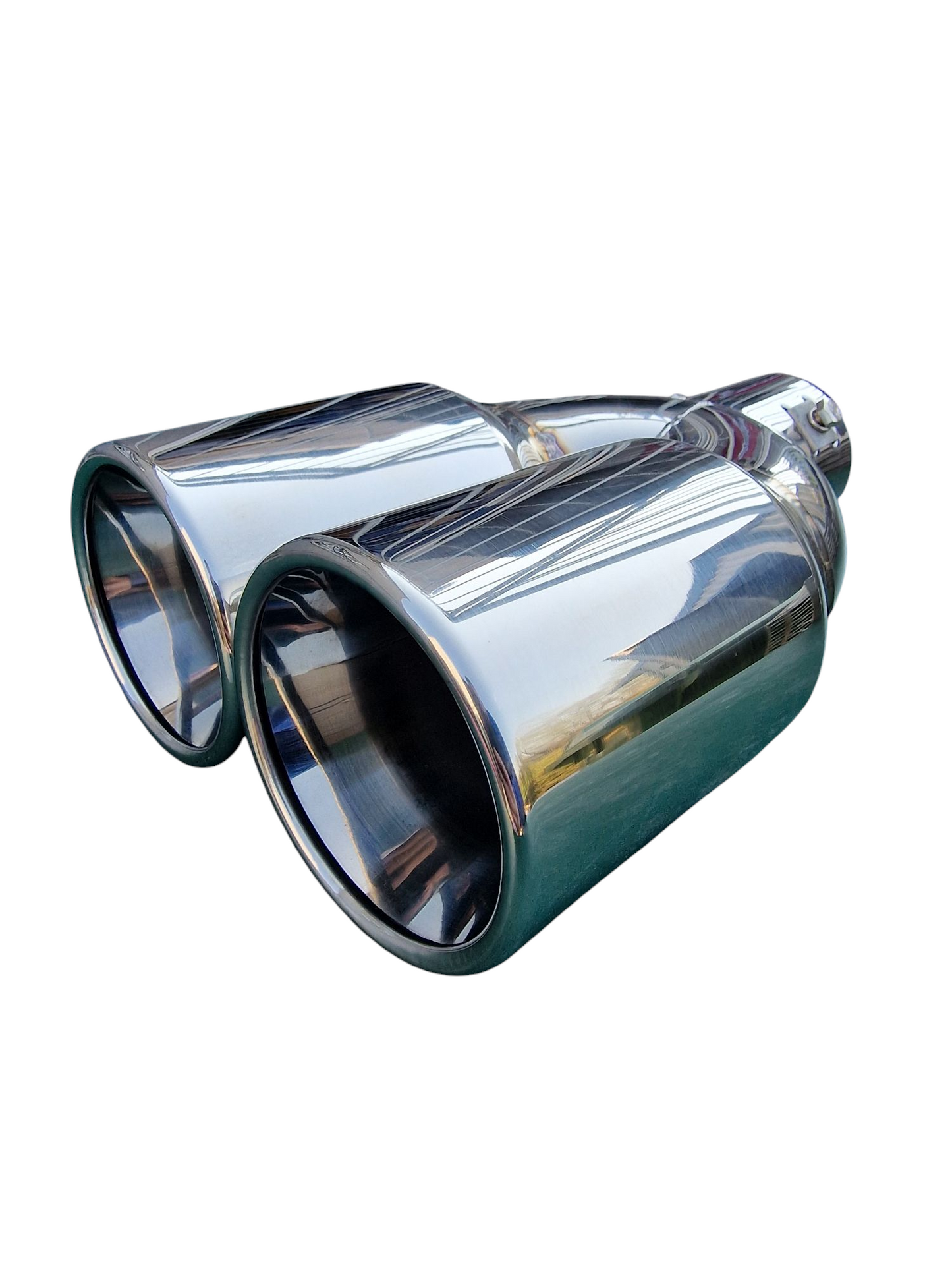 3.5" Twin Round Universal Exhaust Tip
