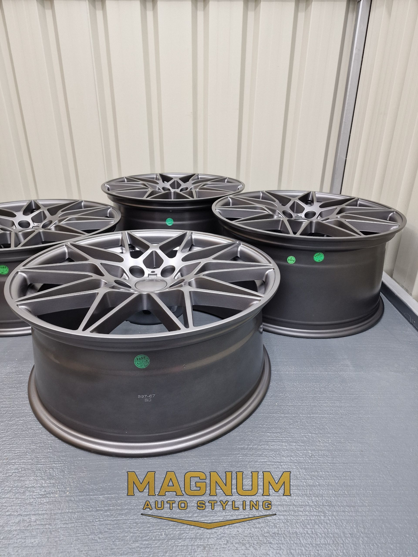 666M Style - Satin Gunmetal