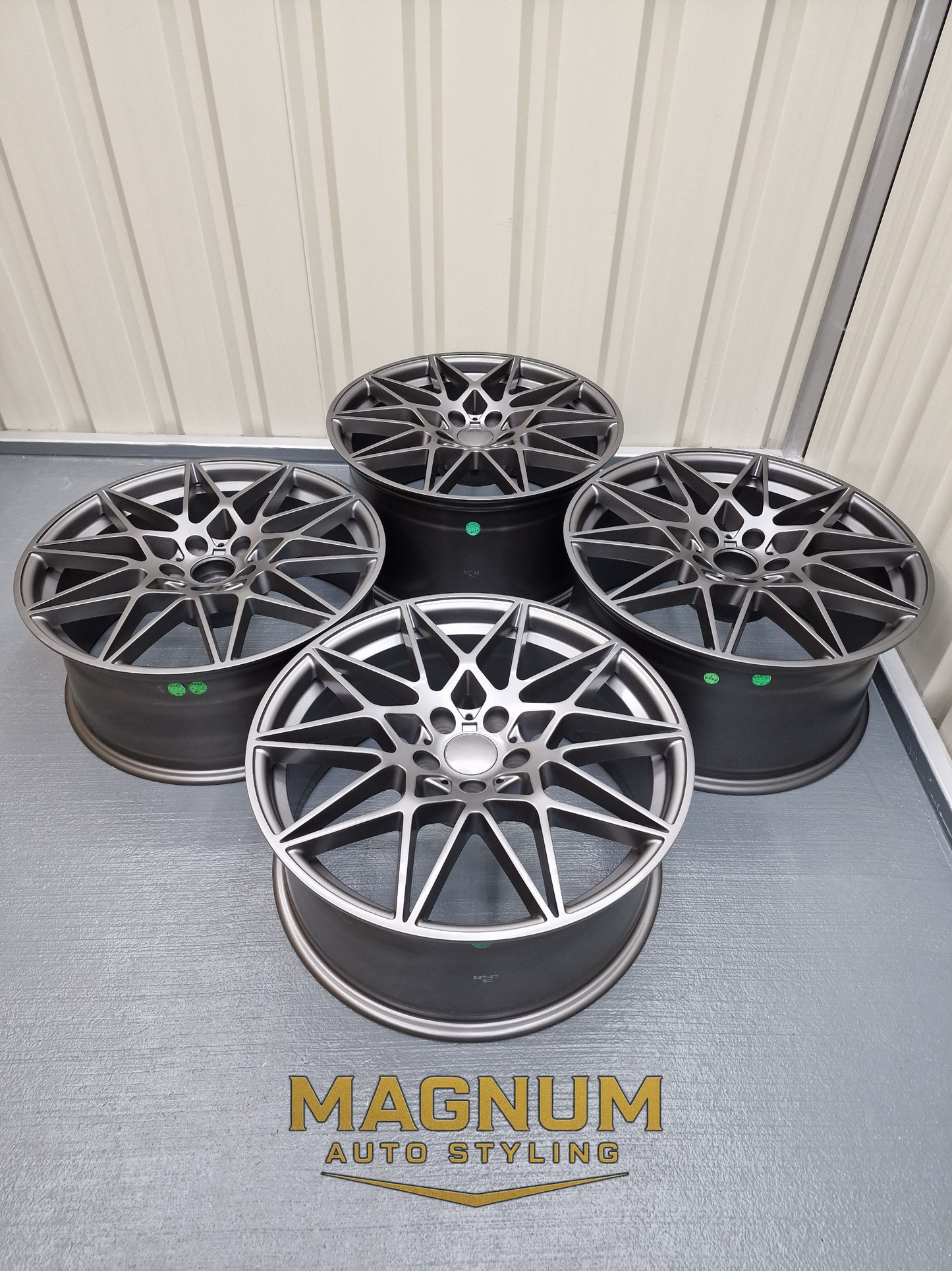 666M Style - Satin Gunmetal