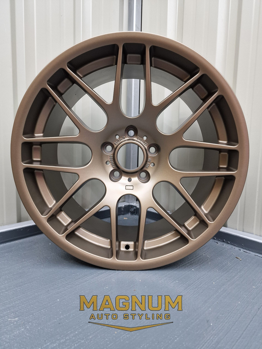 19" Staggered Deep Concave CSL Style - Satin Bronze