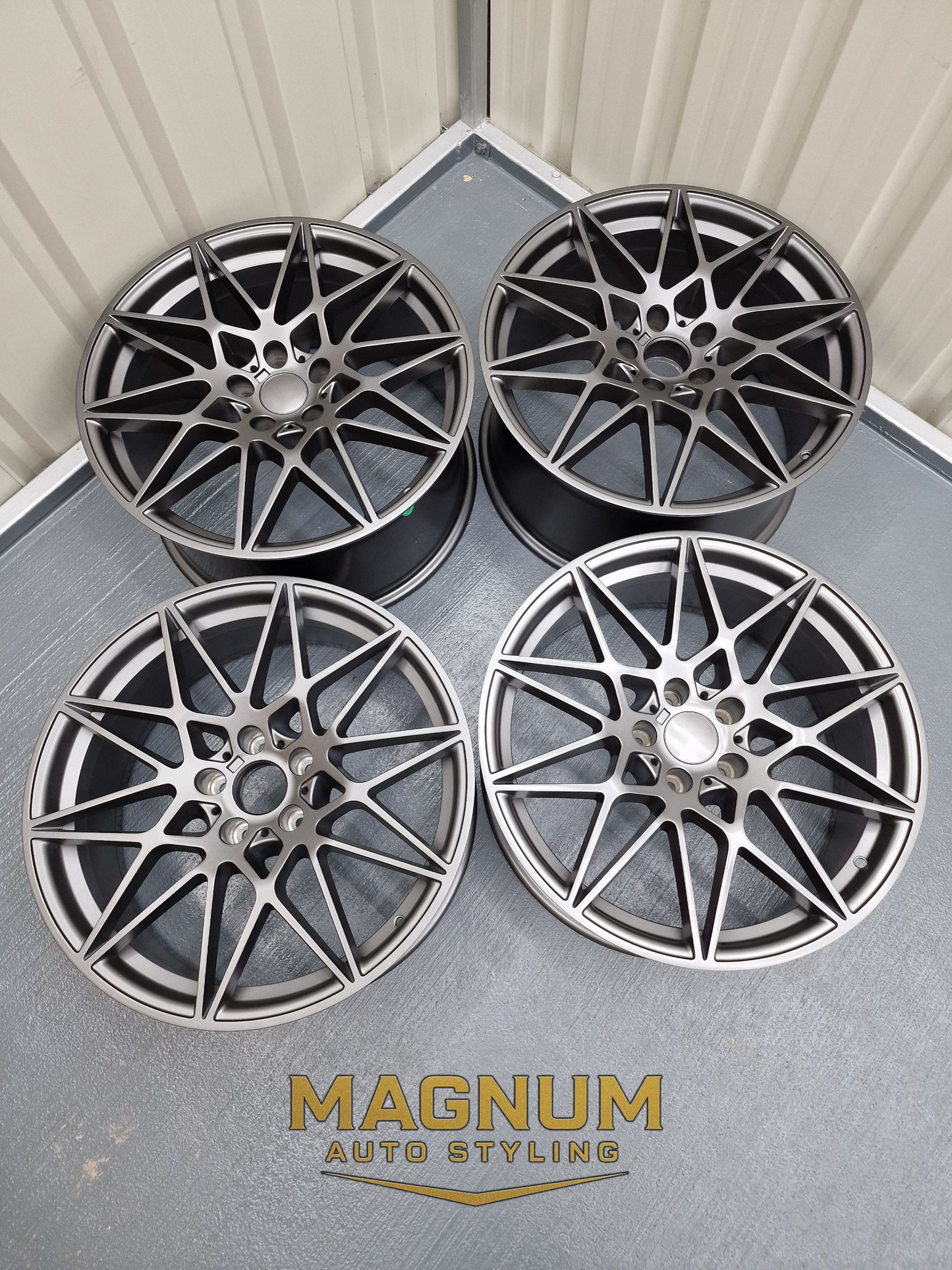 666M Style - Satin Gunmetal