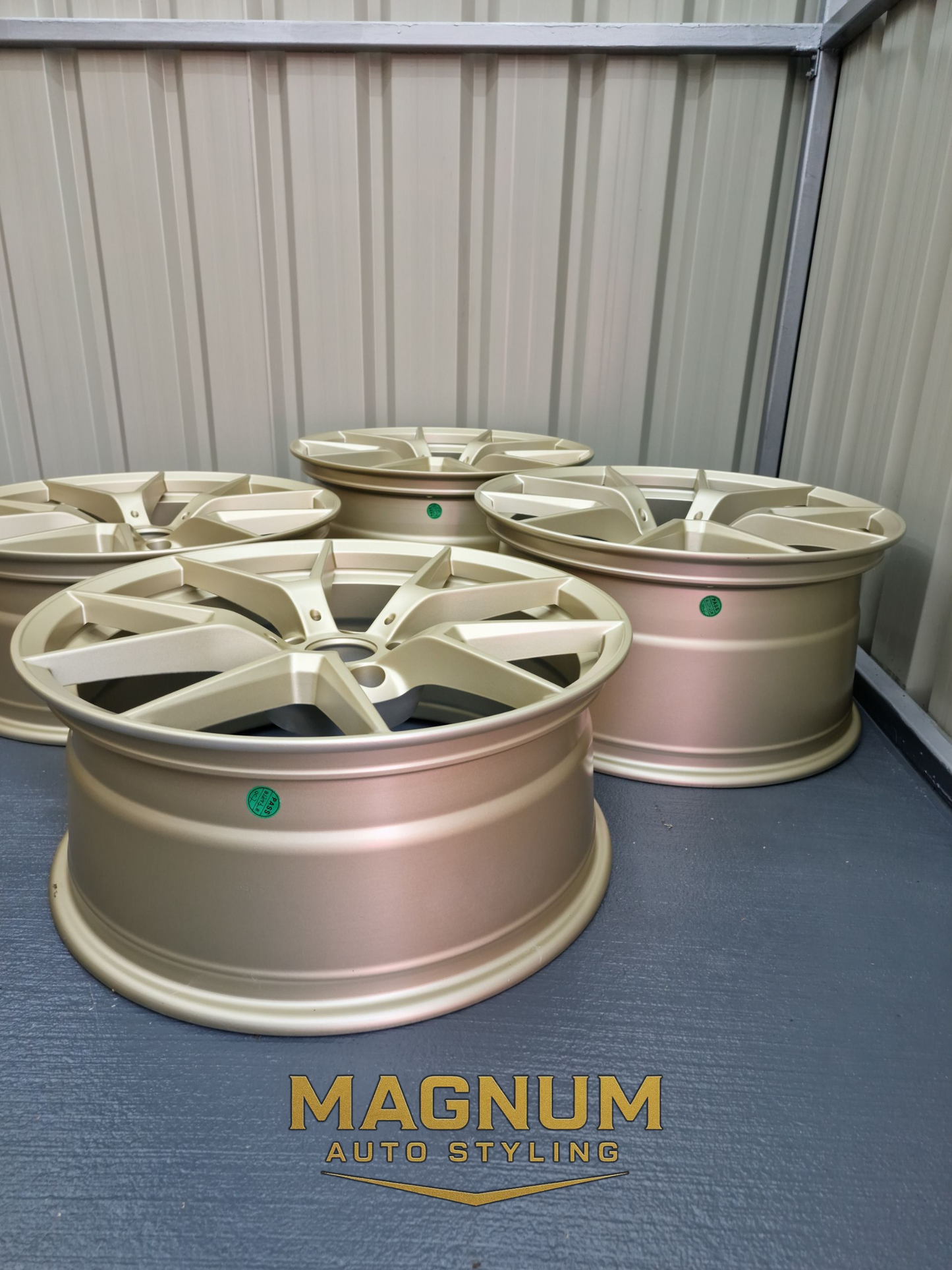 20" 763M Style - Satin Light Gold (Non M3/4 Fitment)