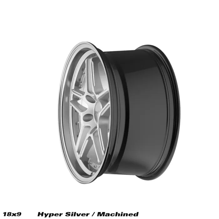 STROM DS-05 Hyper Silver / Machined Dish (Silver Rivets)