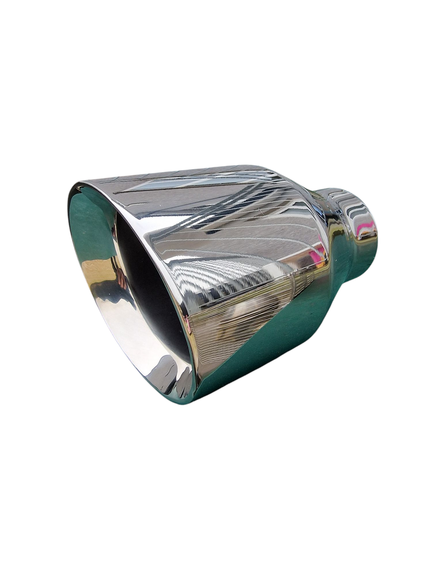 4" Round Slash Cut Universal Exhaust Tip