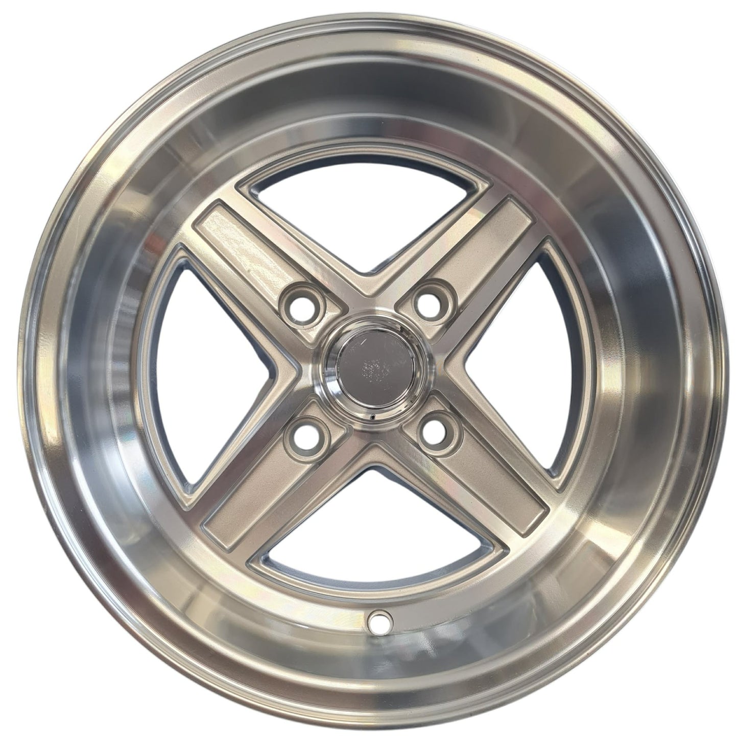 13" Cross Lite - Silver Machined