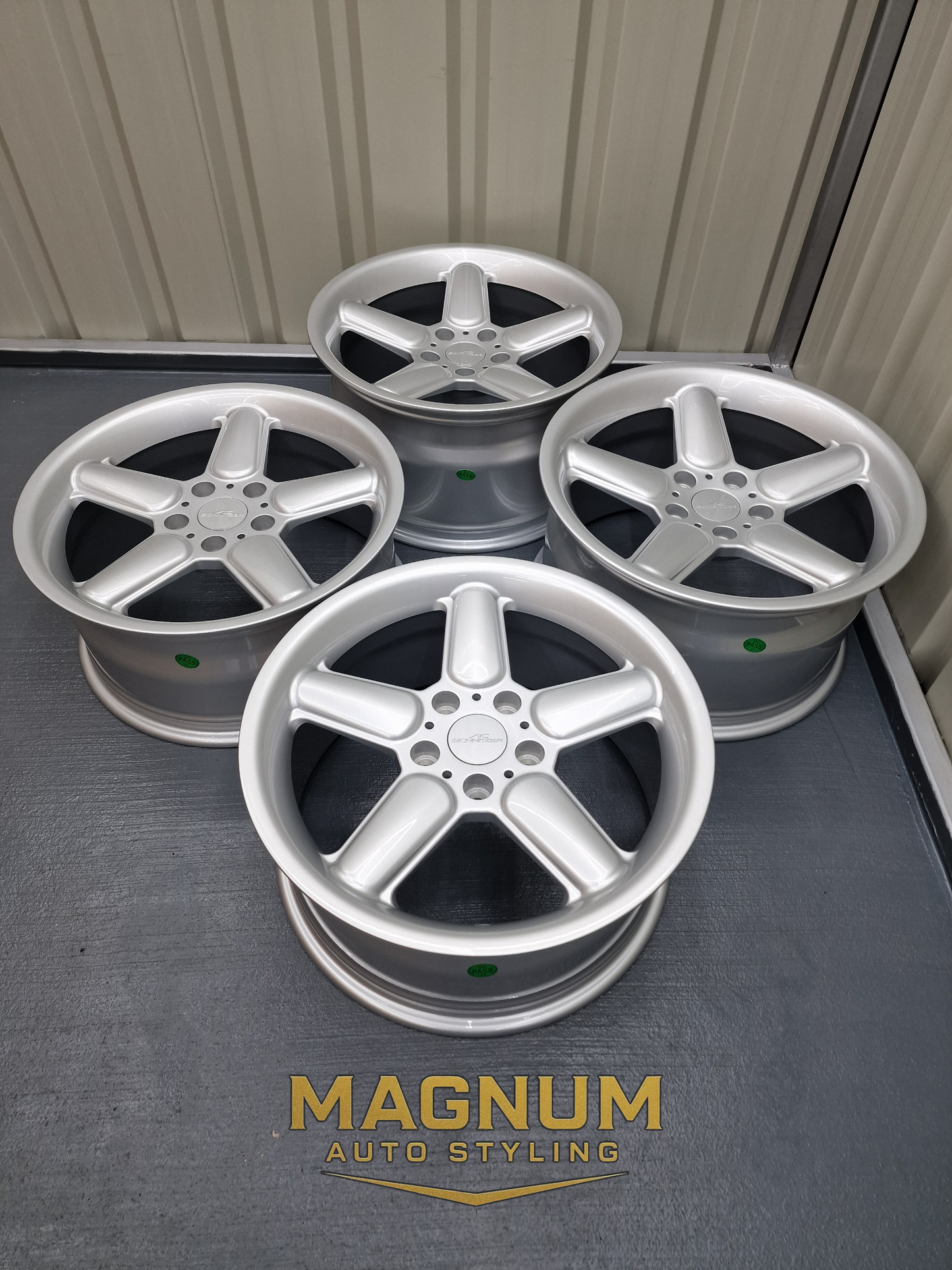 Forged AC Schnitzer Type 2 Style Wheels - Quartz Silver