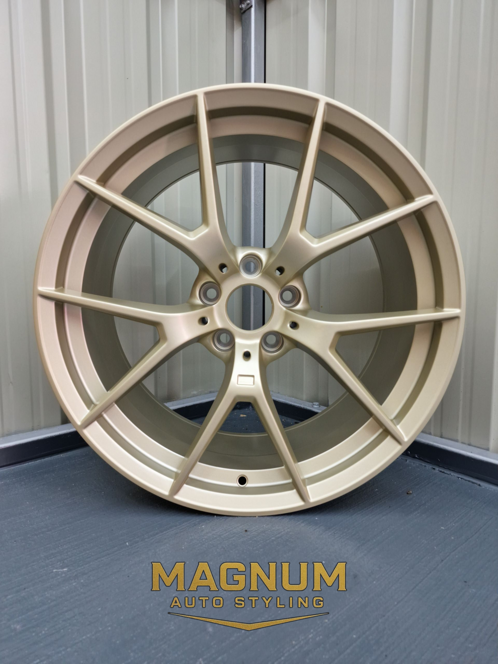 763M Style - Satin Light Gold – Magnum Auto Styling