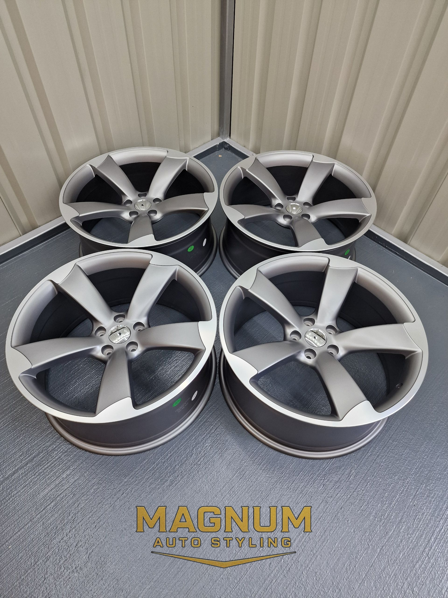 18" TTRS Style - Gunmetal Machined Face