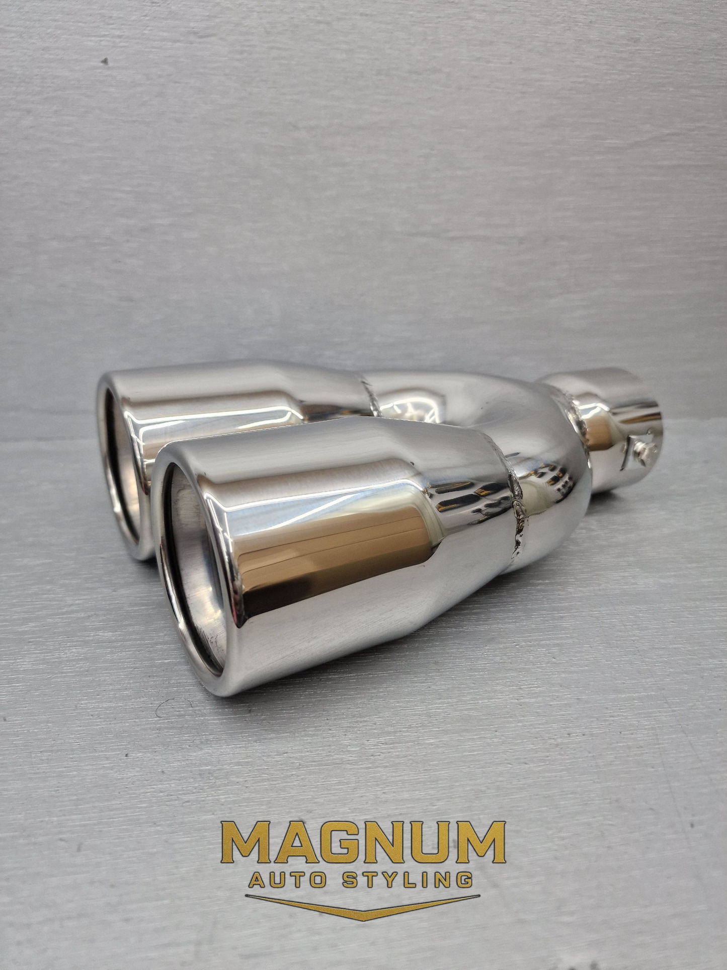 3" Twin Round Universal Exhaust Tip