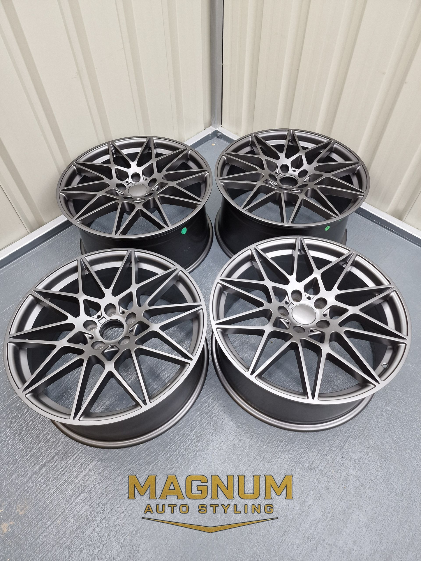 666M Style - Satin Gunmetal
