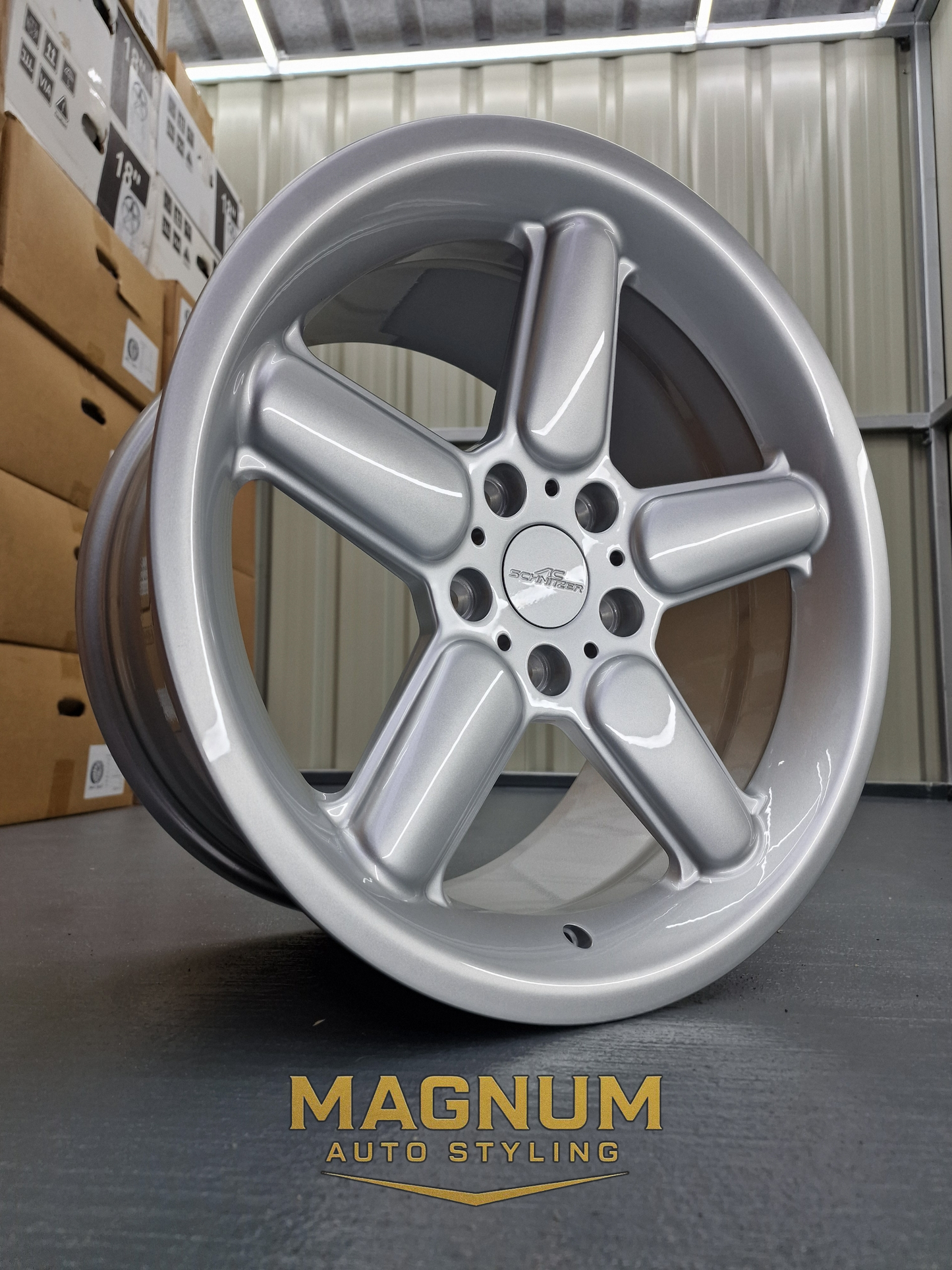 Forged AC Schnitzer Type 2 Style Wheels - Quartz Silver