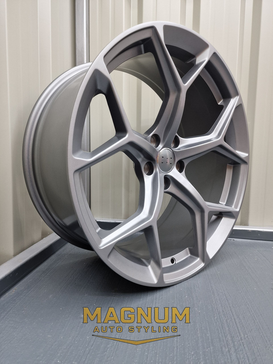 18″ 2023 RS6 Style – Light Satin Gun Metal Grey