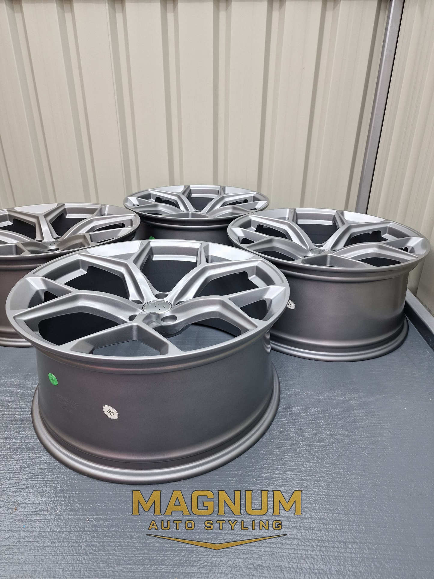 18″ 2023 RS6 Style – Light Satin Gun Metal Grey
