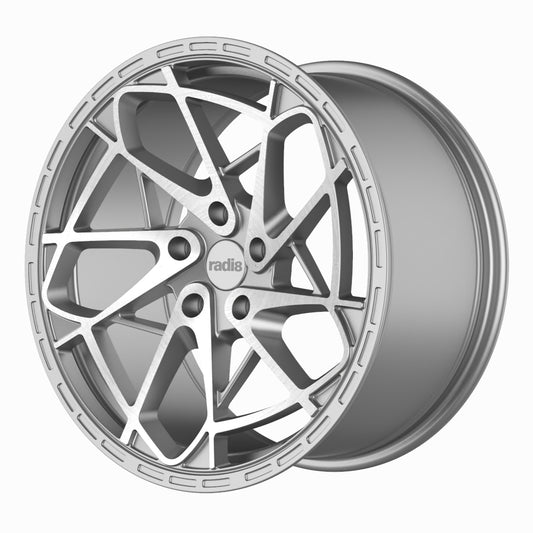 Radi8 - R8HS9 - Silver Machined