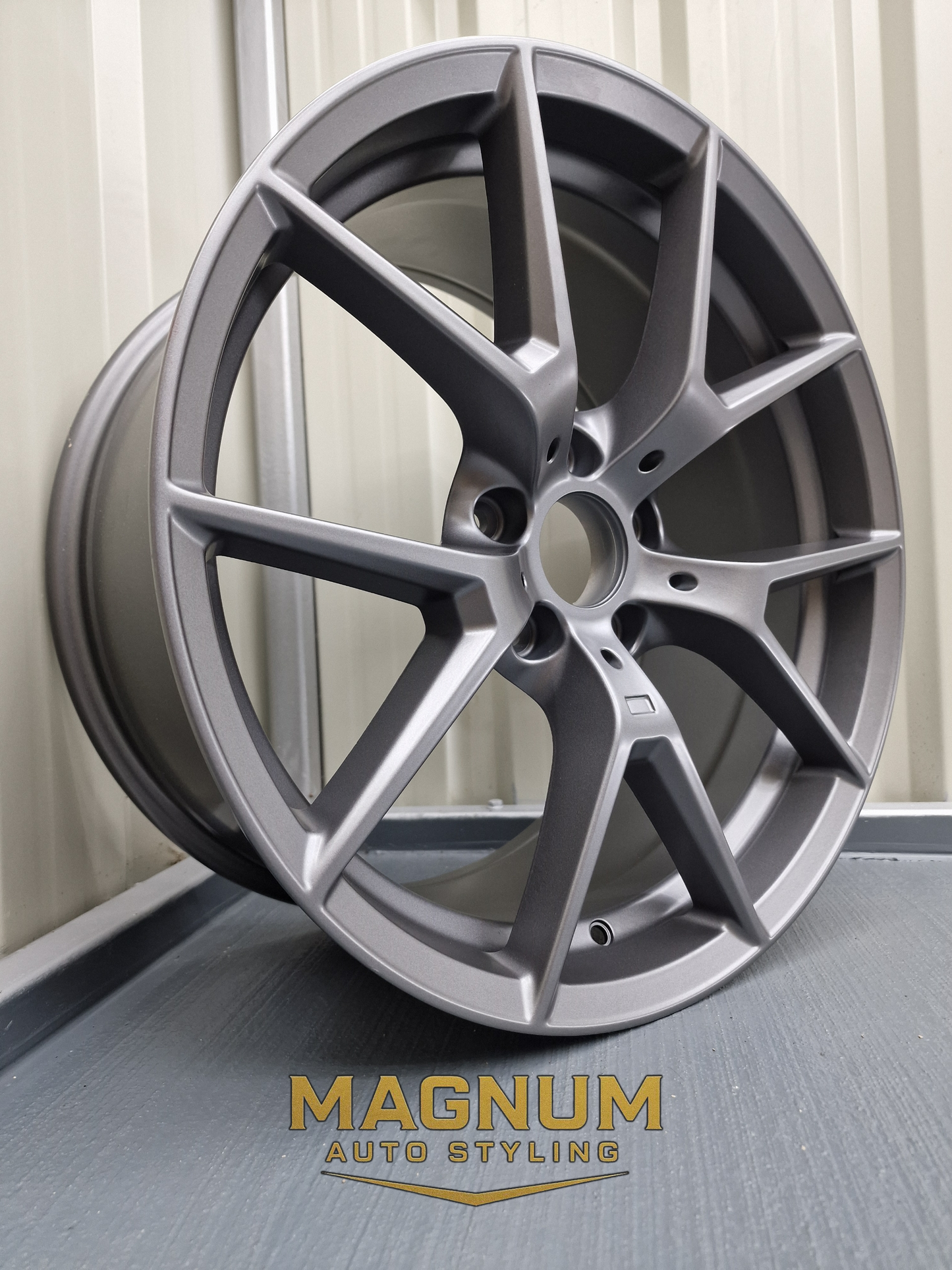 763M Style - Satin Gunmetal Grey