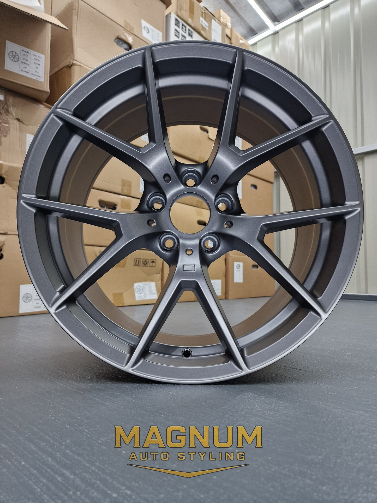 763M Style - Satin Gunmetal Grey