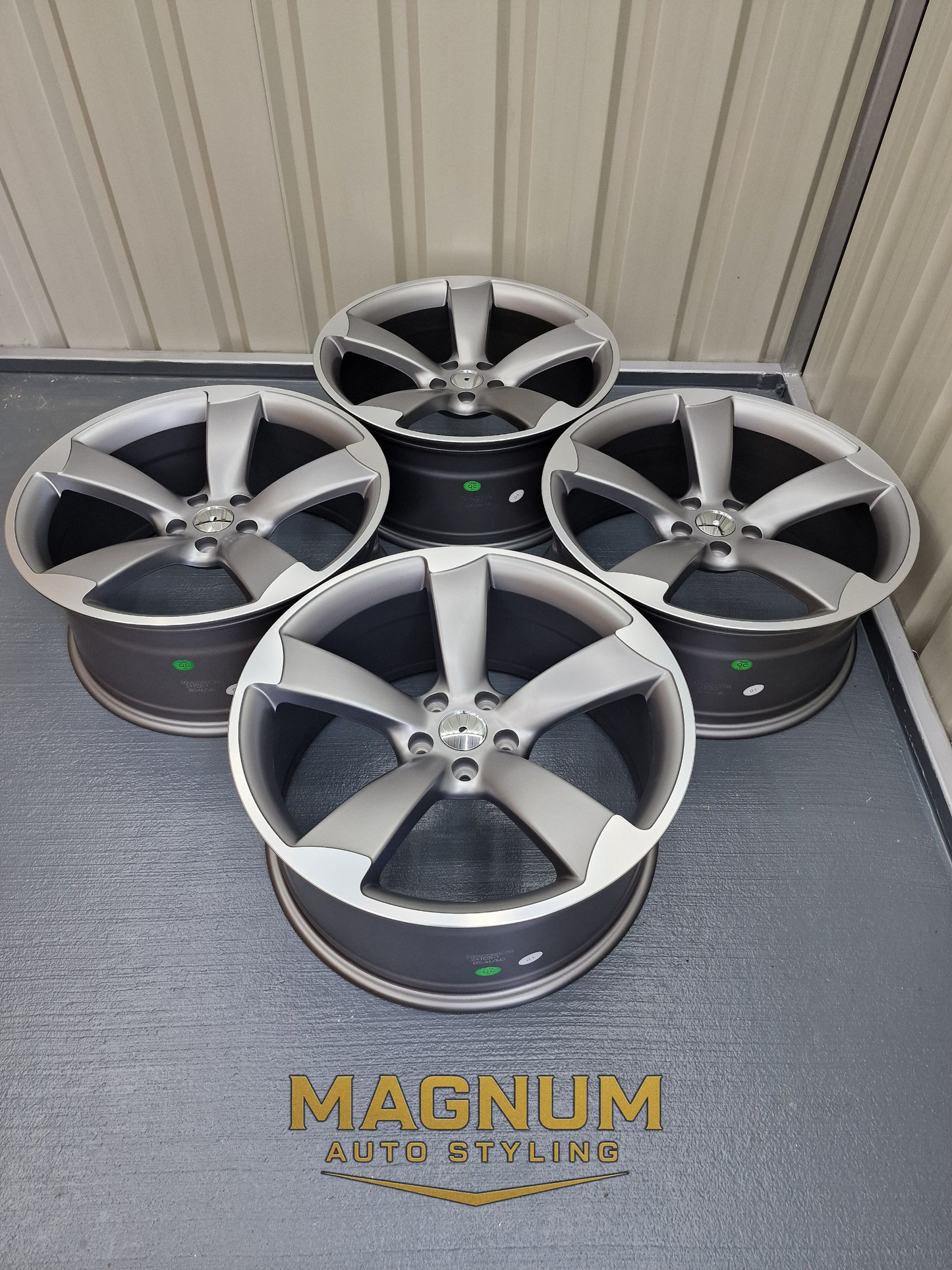 18" TTRS Style - Gunmetal Machined Face