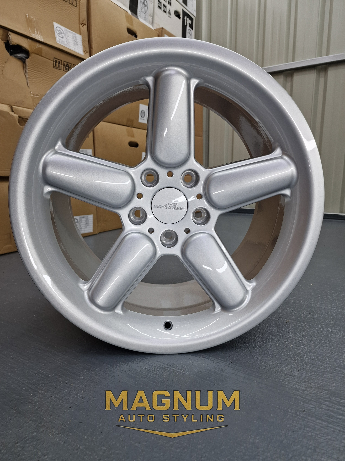Forged AC Schnitzer Type 2 Style Wheels - Quartz Silver