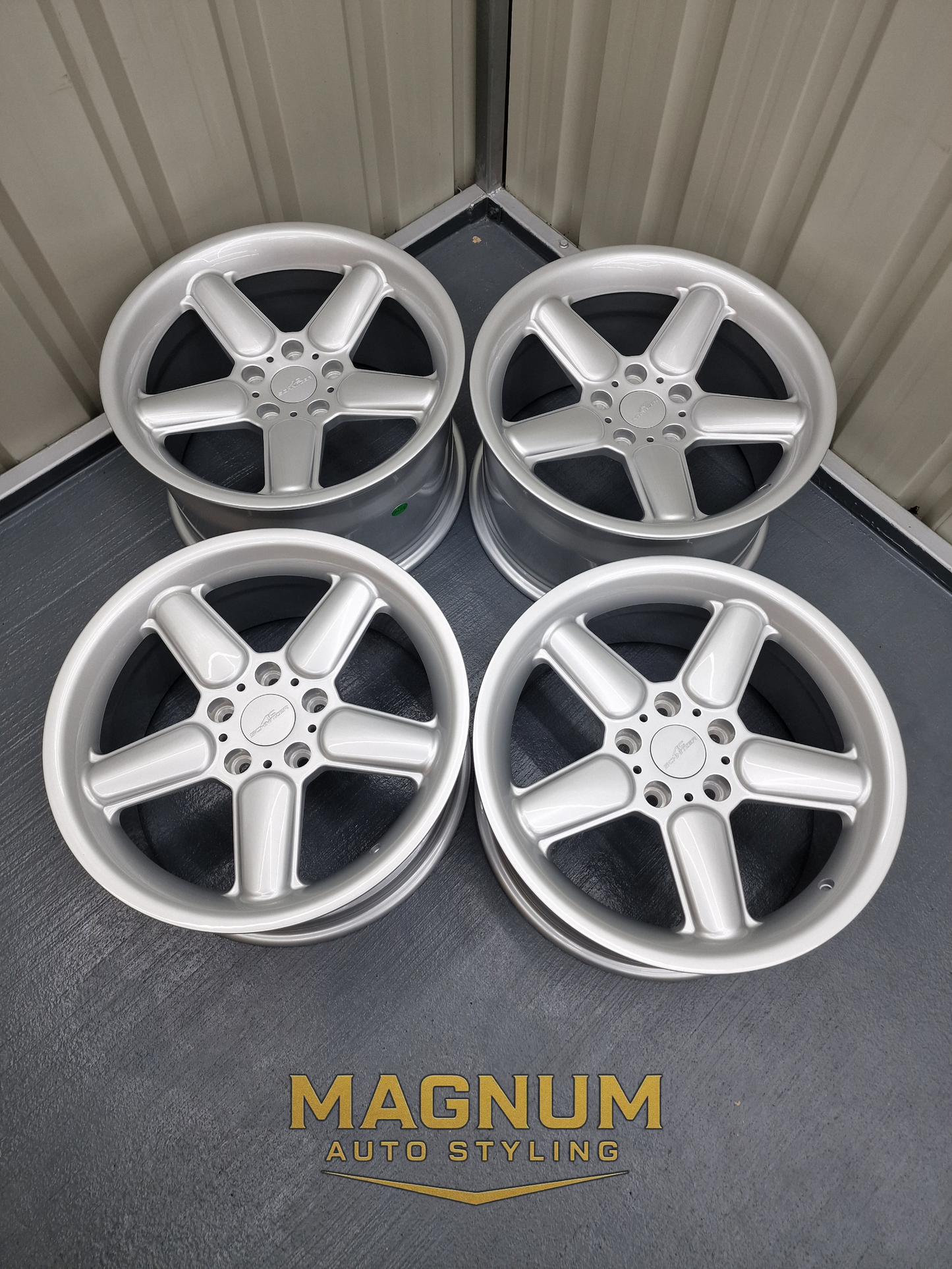 Forged AC Schnitzer Type 2 Style Wheels - Quartz Silver