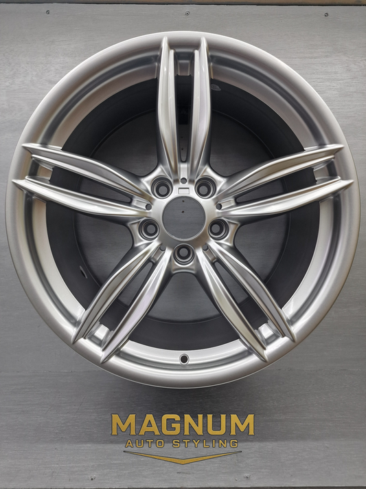 19" Staggered 351M Style - Quartz Silver