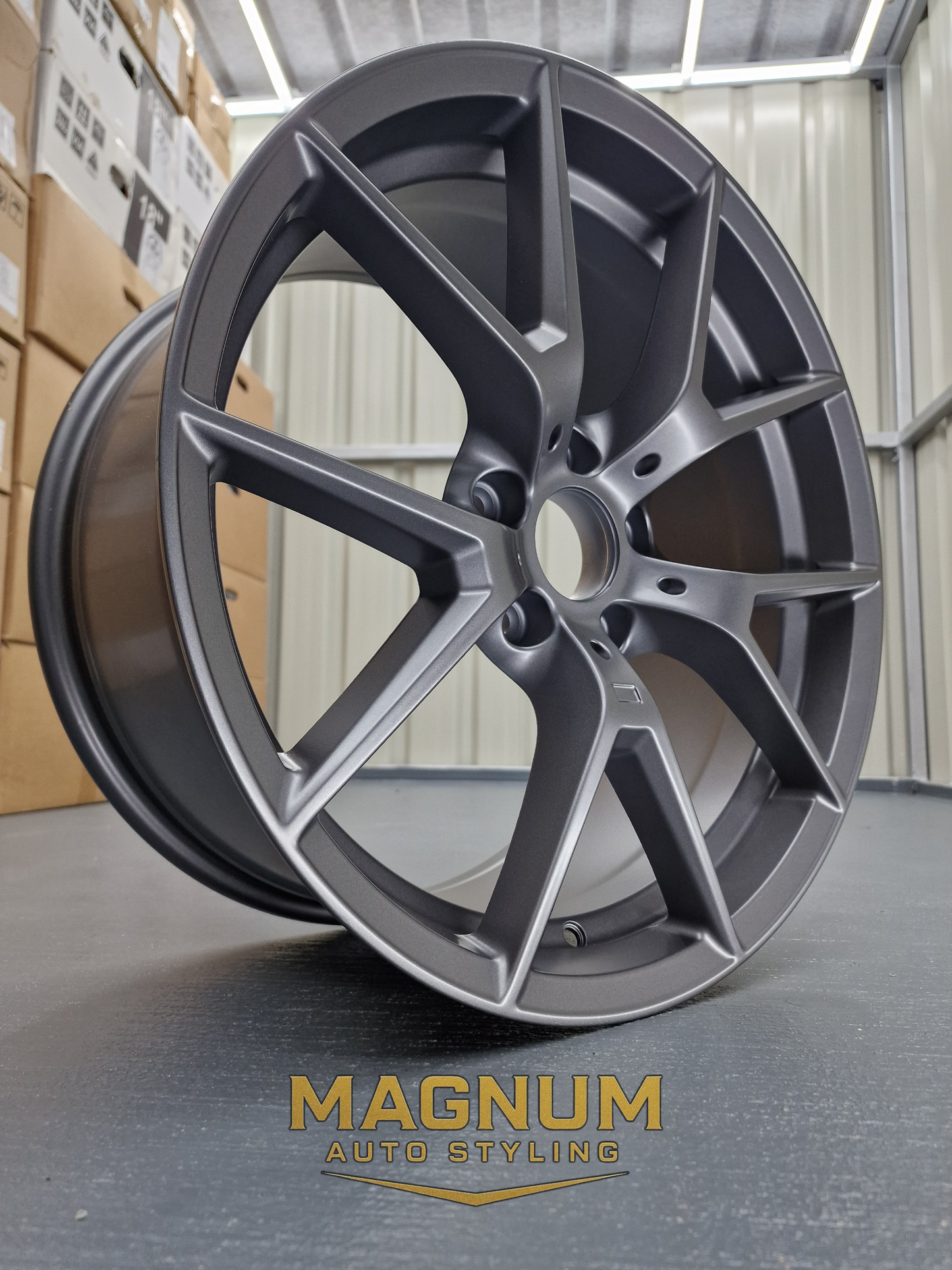 763M Style - Satin Gunmetal Grey